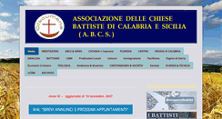 Desktop Screenshot of abcs-chiesebattiste.net